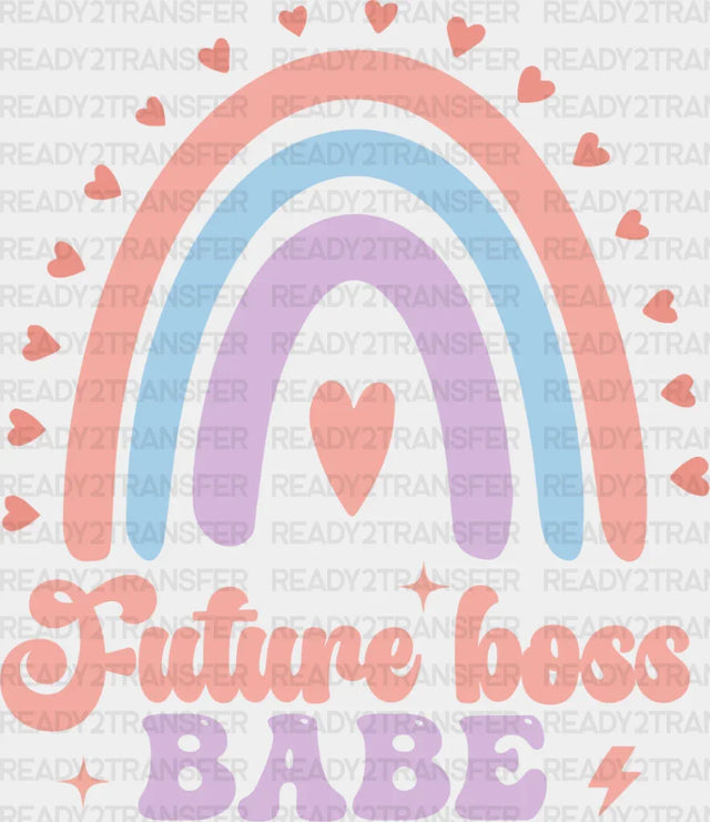 Future Boss Babe - Kids Dtf Heat Transfer
