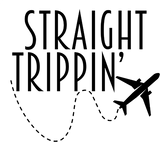 Straight Trippin' Travel DTF Heat Transfer, Vacation Design, Vacay Mode DTF