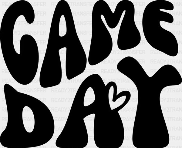 Gameday Heart Design - Gameday DTF Heat Transfer