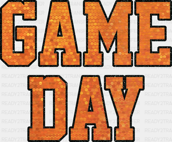 GAMEDAY Orange Design - Gameday DTF Heat Transfer