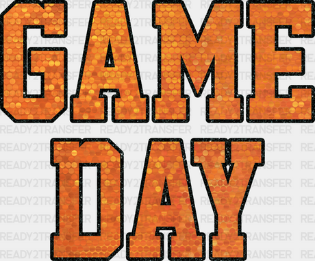 Gameday Orange Design - Gameday Dtf Heat Transfer