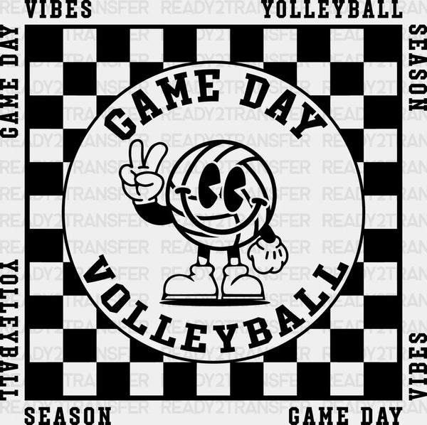 Gameday Volleyball Design - Volleyball DTF Heat Transfer