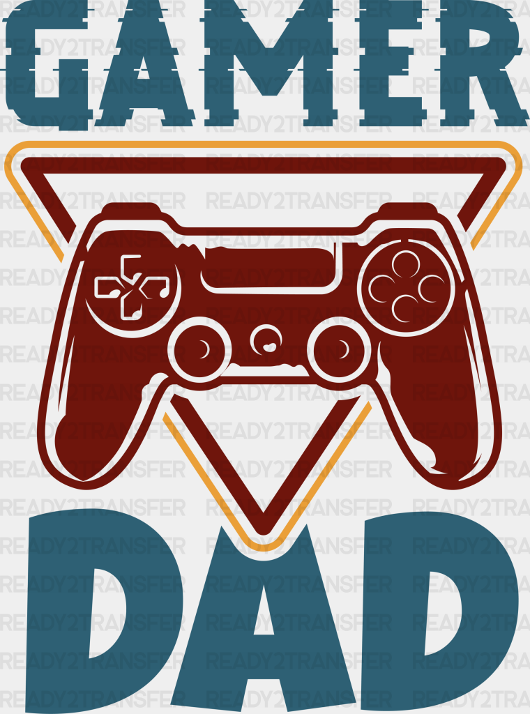 Gamer Dad Father’s Day Dtf Transfer