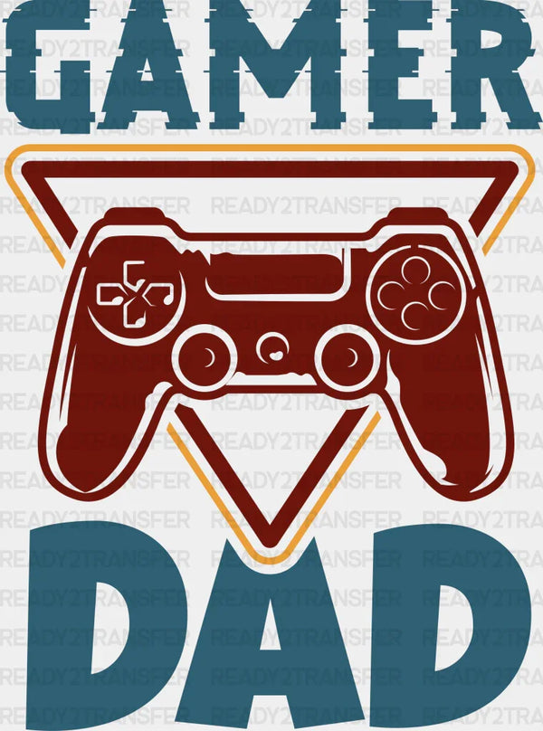 Gamer Dad Father's Day DTF Transfer