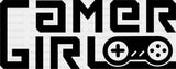 Gamer Girl Gamepad Design - Video Game Dtf Heat Transfer