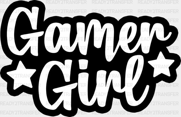 Gamer Girl - Video Game DTF Heat Transfer