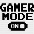Gamer Mode On - Video Game DTF Heat Transfer ready2transfer Dark Color Design ( See imaging )