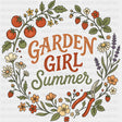 Garden Girl Summer - Gardening DTF Transfers - Adult Unisex - S & M (10’’) / Dark Color Design (See Imaging)