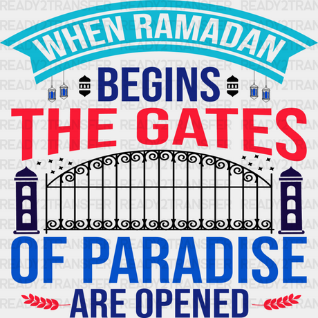 Gates Of Paradise - Muslim Dtf Transfer