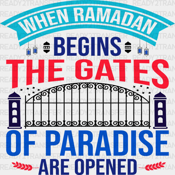 Gates Of Paradise - Muslim DTF Transfer