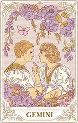 Gemini Tarot Card - Zodiacs & Horoscopes Dtf Transfer