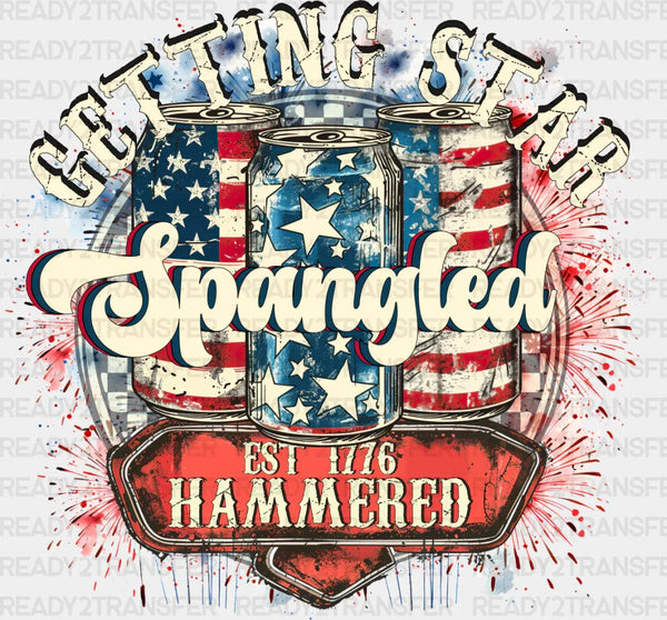 Getting Star Spangled - 4th Of July DTF Transfer