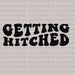GETTING x Hitched DTF Transfer ready2transfer Black