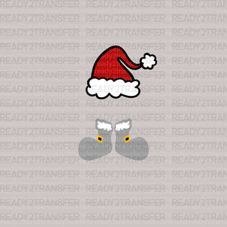 Ghost Christmas Hat DTF Transfer - ready2transfer