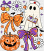 Ghost Nurse Halloween DTF Transfer