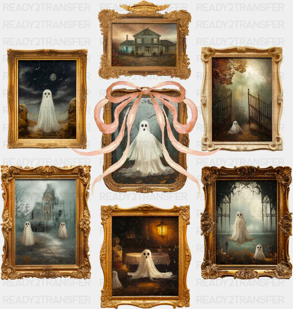 Ghost Photos - Halloween DTF Transfer