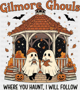 Gilmore Ghouls Halloween DTF Transfer Adult Unisex S & M (10’’) / Dark Color Design (See Imaging)