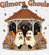 Gilmore Ghouls Halloween DTF Transfer Adult Unisex S & M (10’’) / Light Color Design (See Imaging)
