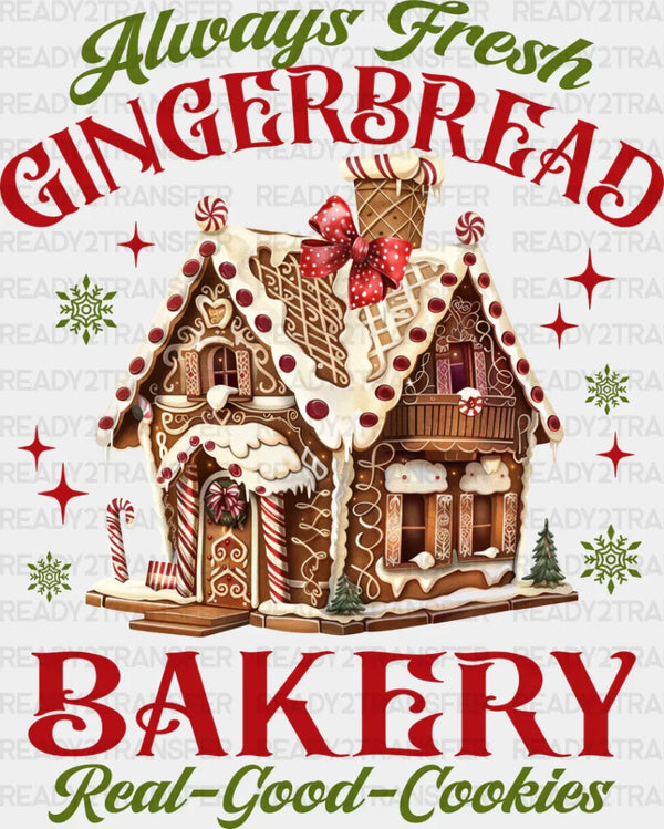Gingerbread Bakery - Christmas DTF Transfer