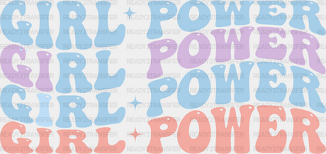 Girl Power Design - Kids Dtf Heat Transfer