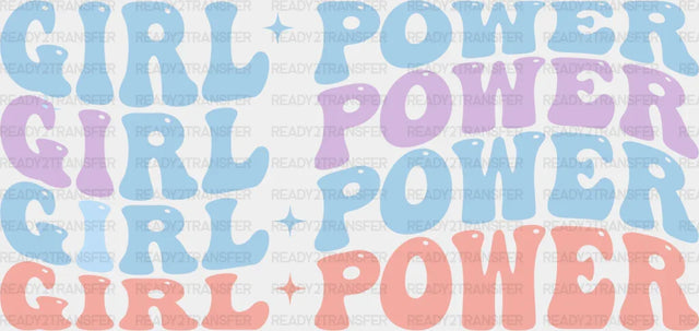 Girl Power Design - Kids Dtf Heat Transfer