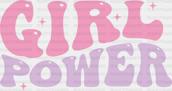 Girl Power - Kids DTF heat transfer