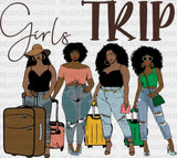 Girls Trip Dtf Heat Transfer Vacation Design Vacay Mode