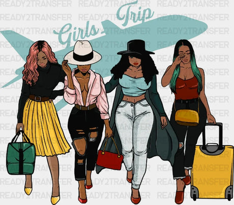 Girls Trip Dtf Heat Transfer Vacation Design Vacay Mode