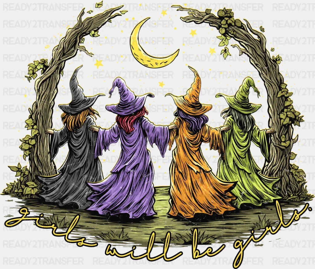 Girls Will Be Girls - Halloween DTF Transfer