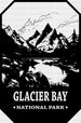 Glacier Bay National Park Design - National Parks DTF Transfers ready2transfer Black