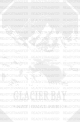 Glacier Bay National Park Design - Parks Dtf Transfers Adult Unisex S & M (10’) / White