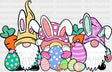 Gnome Easter Dtf Heat Transfer Design