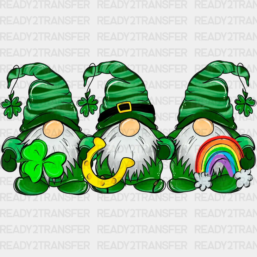 Gnome St. Patrick’s Day Dtf Heat Transfer Saint Patricks Design St Paddys