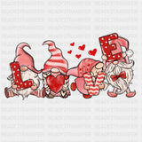 Gnomes Carry Love Dtf Transfer