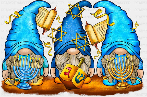 Gnomies Design - Hanukkah DTF heat transfer
