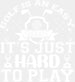 Golf Is An Easy Game - Golf DTF Heat Transfer ready2transfer White