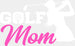 Golf Mom - Golf DTF Heat Transfer ready2transfer White