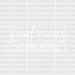 GOOD MOMS SAY BAD WORDS DTF Transfer ready2transfer White