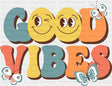 Good Vibes Butterflies - Good Vibes DTF Transfer