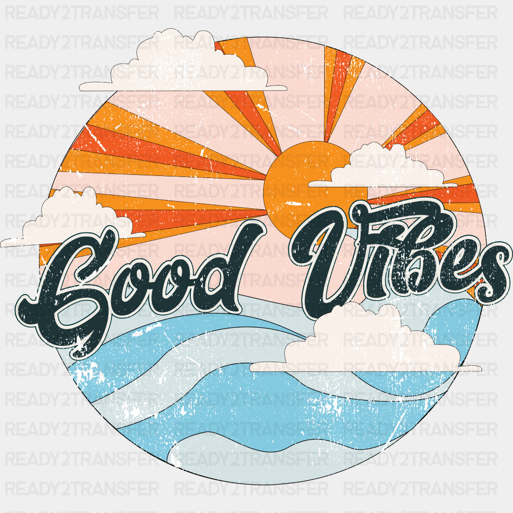 Good Vibes - Surfing DTF Transfers ready2transfer