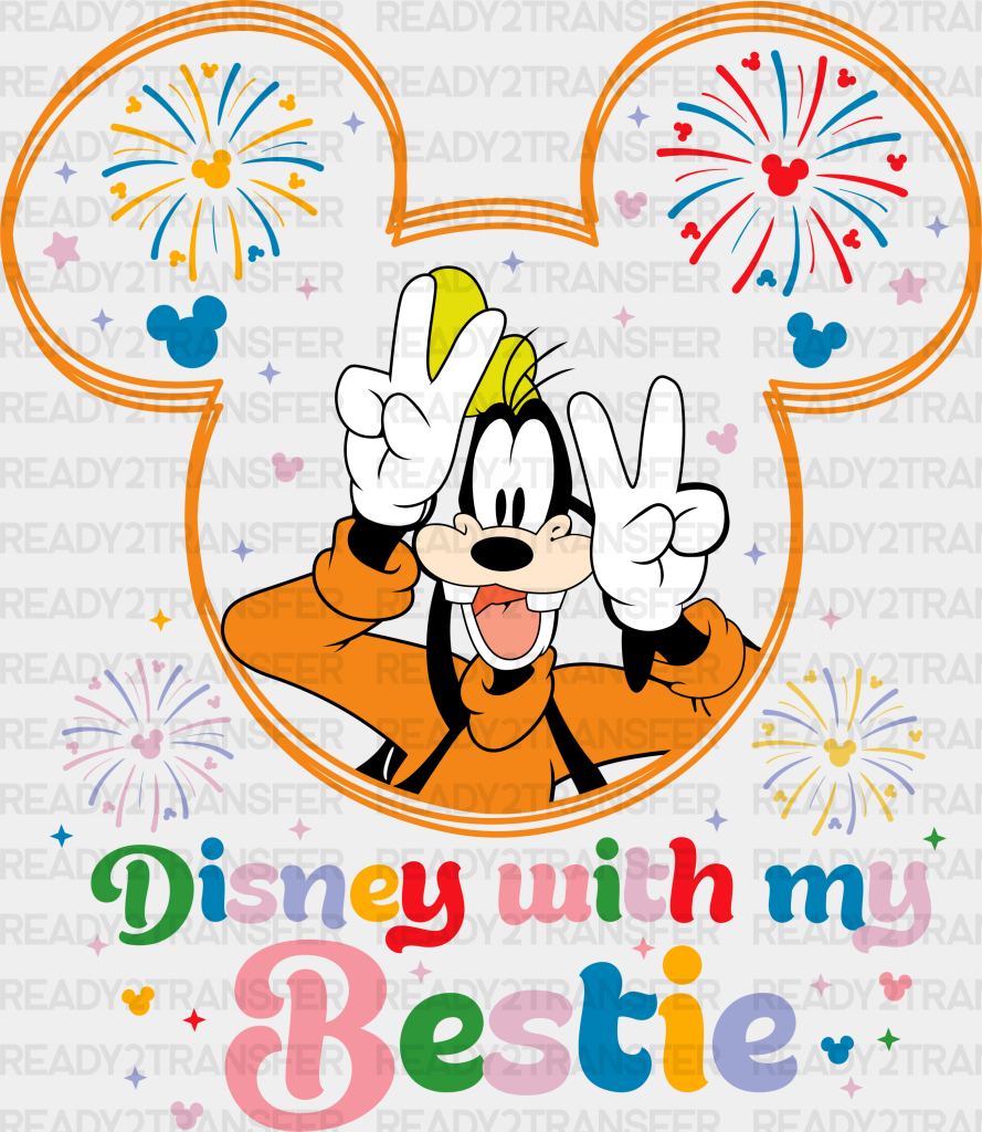 Goofy Best Day Ever Disney Dtf Transfer