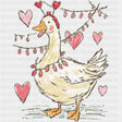 Goose Heart Strings - Valentine's Day DTF Transfers ready2transfer