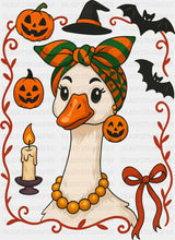 Goose Lady - Halloween DTF Transfer ready2transfer
