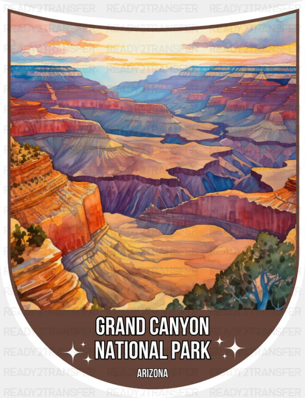Grand Canyon National Park Arizona - National Parks DTF Transfer