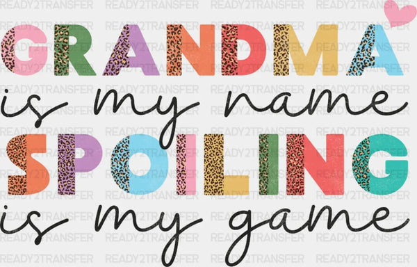 Grandma Spoiling DTF Transfer