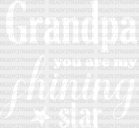 Grandpa My Shining Star - Dtf Heat Transfer Adult Unisex S & M (10’’) / Light Color Design (See