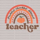 Grateful Teacher DTF Transfer ready2transfer