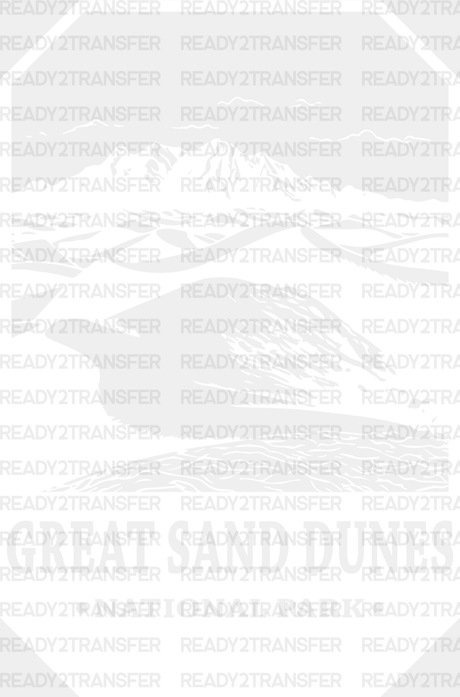 Great Sand Dunes National Park Design - Parks Dtf Transfers Adult Unisex S & M (10’) / White