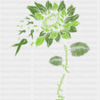 Green Sunflower - Lymphoma DTF Transfers ready2transfer