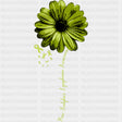 Green Sunflower & Ribbons - Lymphoma DTF Transfers ready2transfer